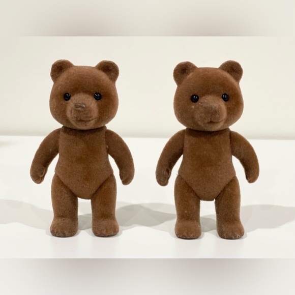 Lot of Two Calico Critters Timbertop Bears - Taylor & Rose Timbertop Vintage - Picture 8 of 13